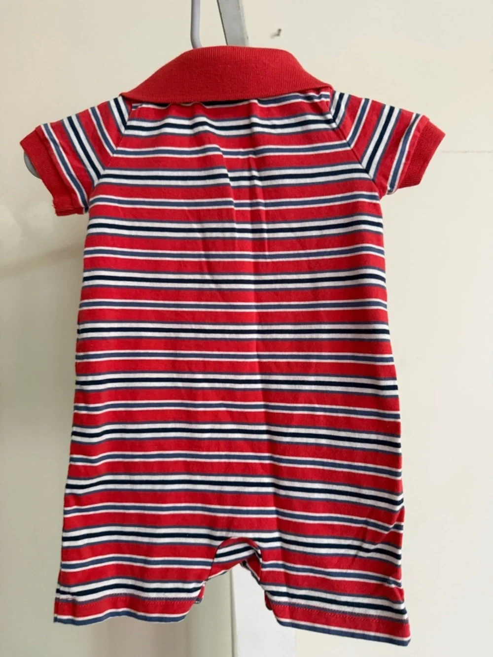 Ralph Lauren Striped Polo Romper